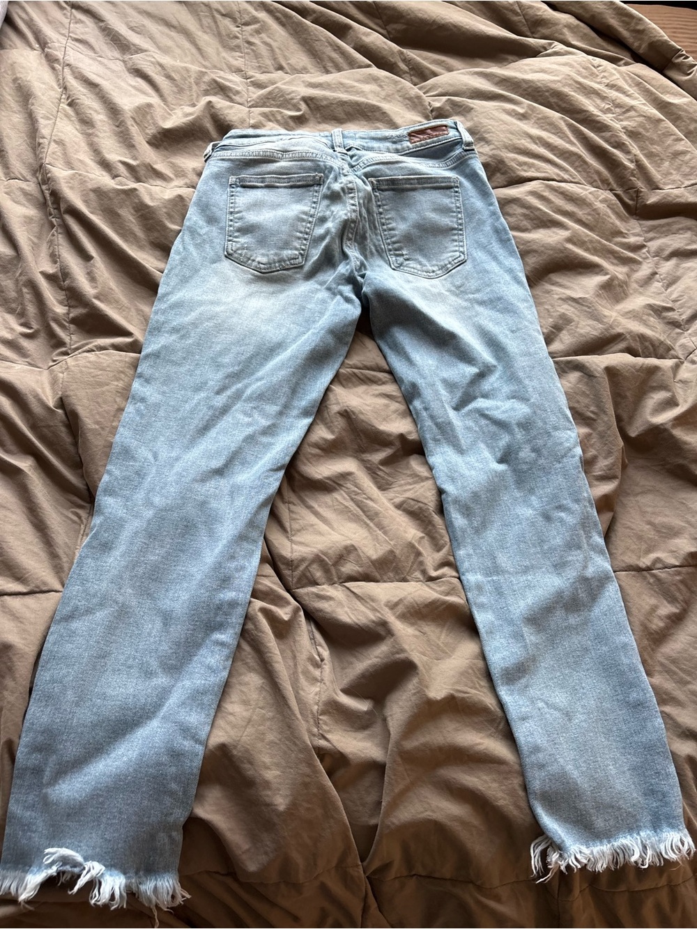 Just USA Light Blue Denim Jeans with Navy Label